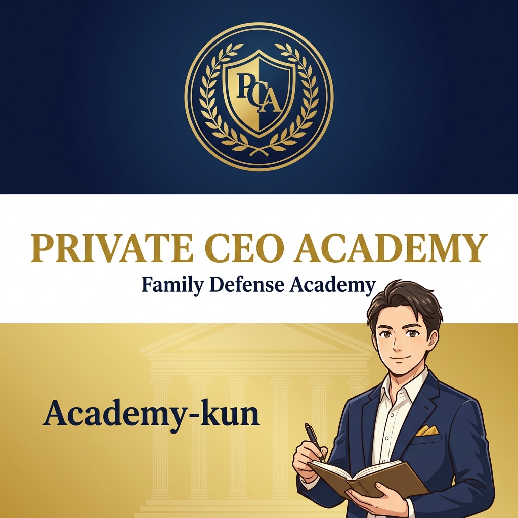 PRIVATE CEO ACADEMY ブランドビジュアル